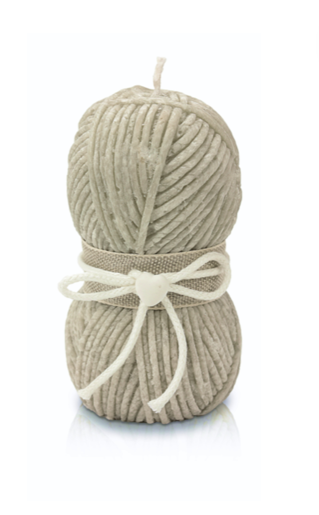 Candela profumata gomitolo di lana grigio H14 D7 Cereria Parma – La Giara –  Oggettista e articoli da regalo